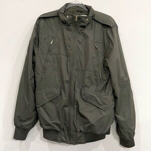 Volcom Dark Olive Green Scout Rasterize Jacket Coat - Large